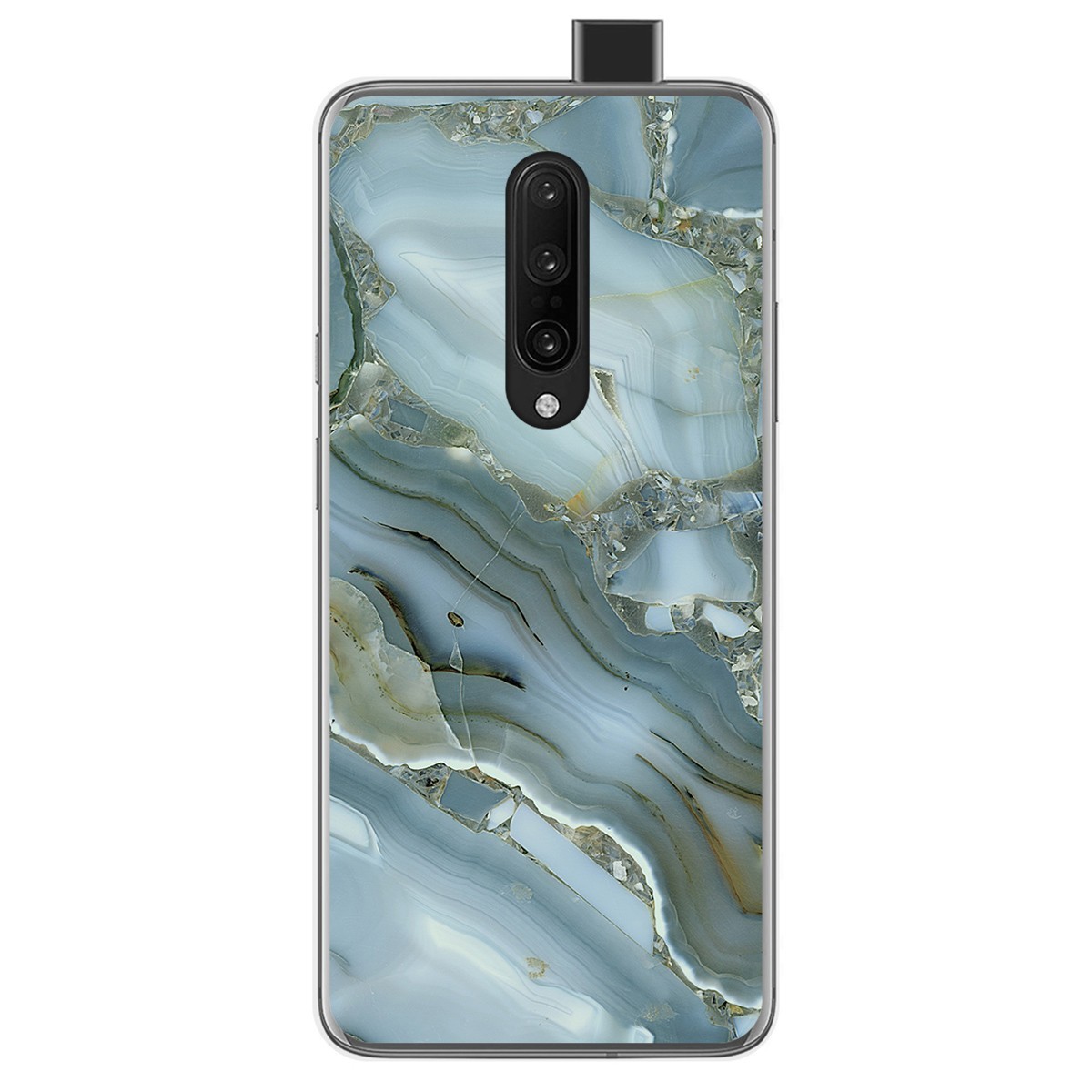 Funda Gel Tpu para Oneplus 7 Pro diseño Mármol 09 Dibujos