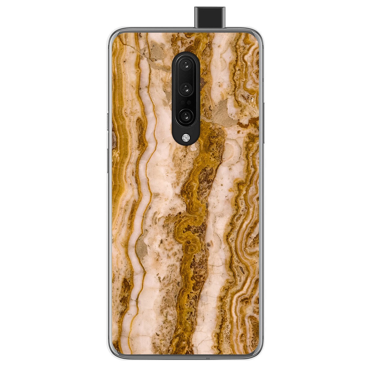 Funda Gel Tpu para Oneplus 7 Pro diseño Mármol 10 Dibujos