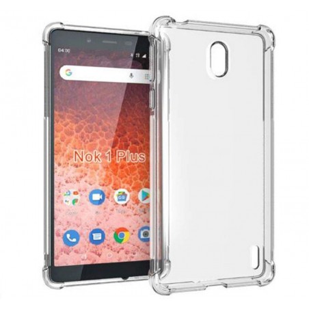 Funda Gel Tpu Anti-Shock Transparente para Nokia 1 Plus