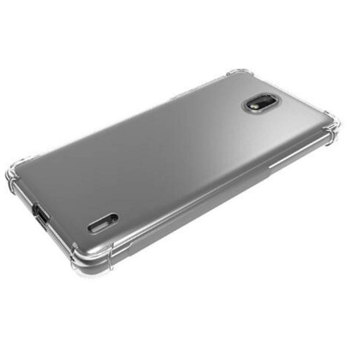 Funda Gel Tpu Anti-Shock Transparente para Nokia 1 Plus