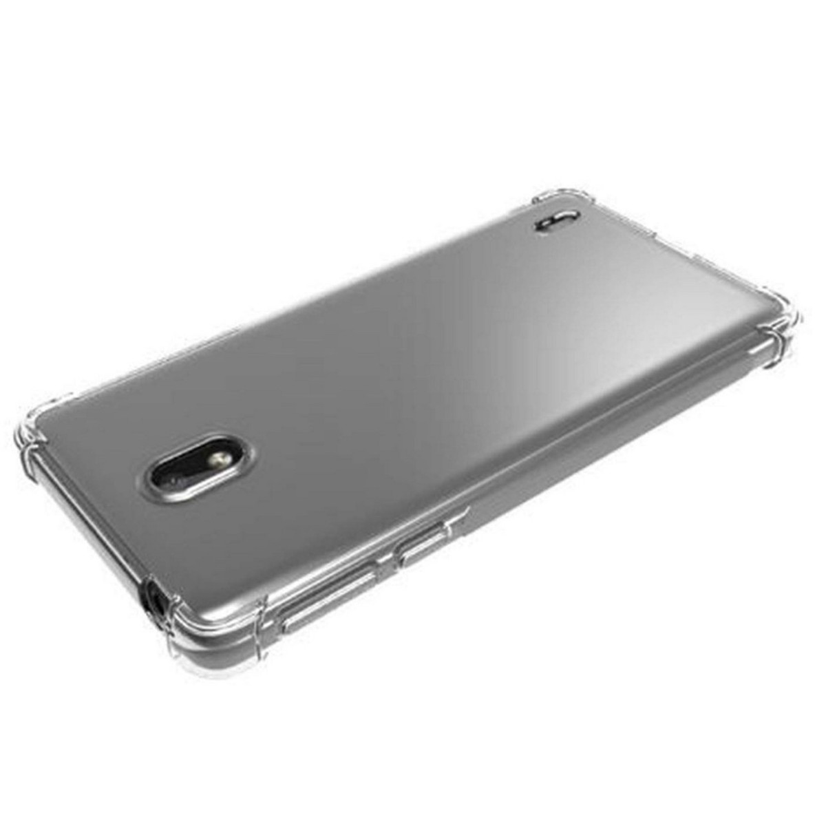 Funda Gel Tpu Anti-Shock Transparente para Nokia 1 Plus
