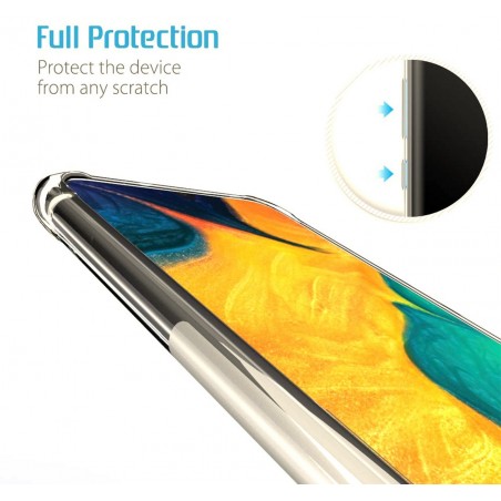 Funda Gel Tpu Anti-Shock Transparente para Samsung Galaxy A20 / A30