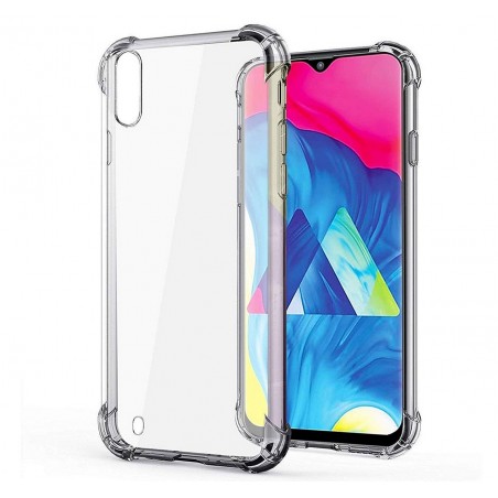 Funda Gel Tpu Anti-Shock Transparente para Samsung Galaxy M10