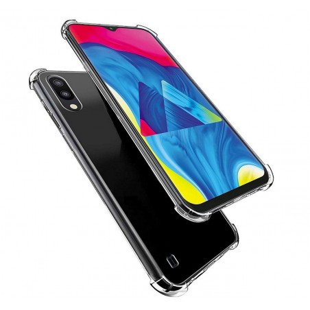 Funda Gel Tpu Anti-Shock Transparente para Samsung Galaxy M10
