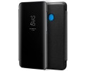 Funda Flip Cover Clear View para Samsung Galaxy A10 color Negra