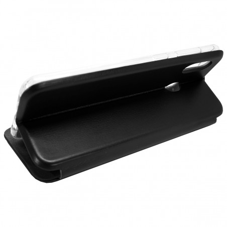 Funda Libro Soporte Magnética Elegance Negra para Samsung Galaxy A20 / A30