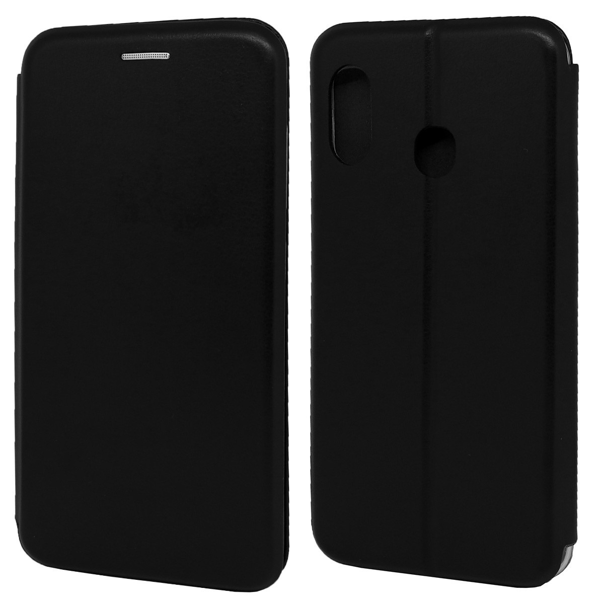 Funda Libro Soporte Magnética Elegance Negra para Samsung Galaxy A40
