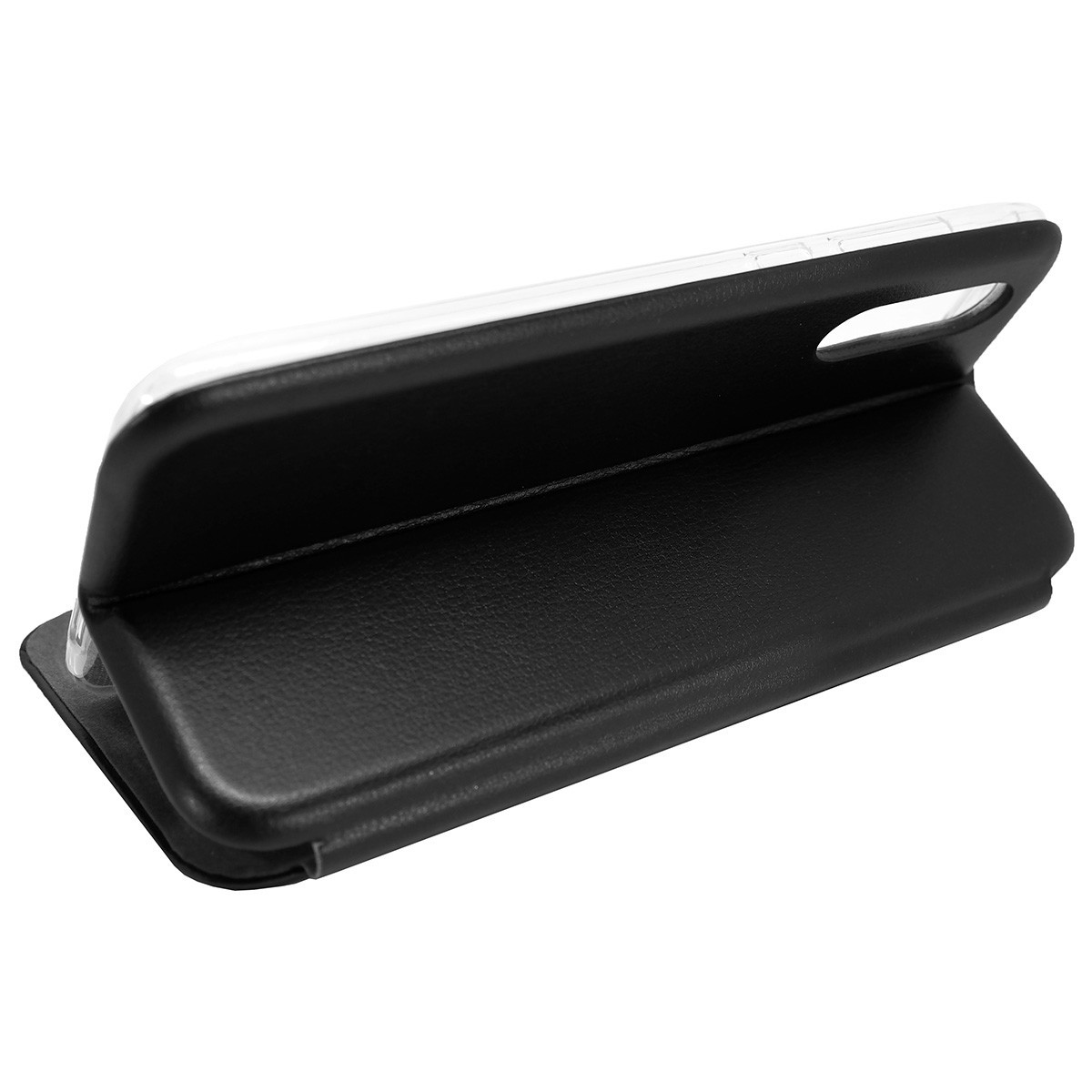 Funda Libro Soporte Magnética Elegance Negra para Xiaomi Mi 9