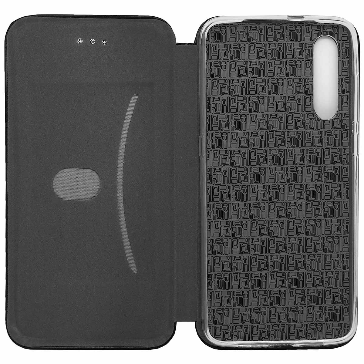 Funda Libro Soporte Magnética Elegance Negra para Xiaomi Mi 9