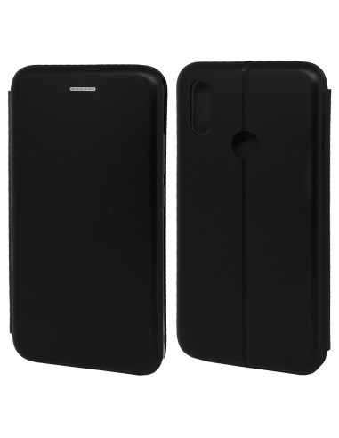 Funda Libro Soporte Magnética Elegance Negra para Xiaomi Redmi Note 7