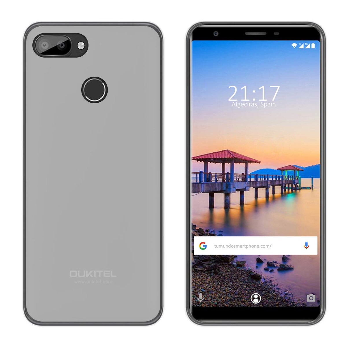 Funda Gel Tpu para Oukitel C11 / C11 Pro Color Transparente