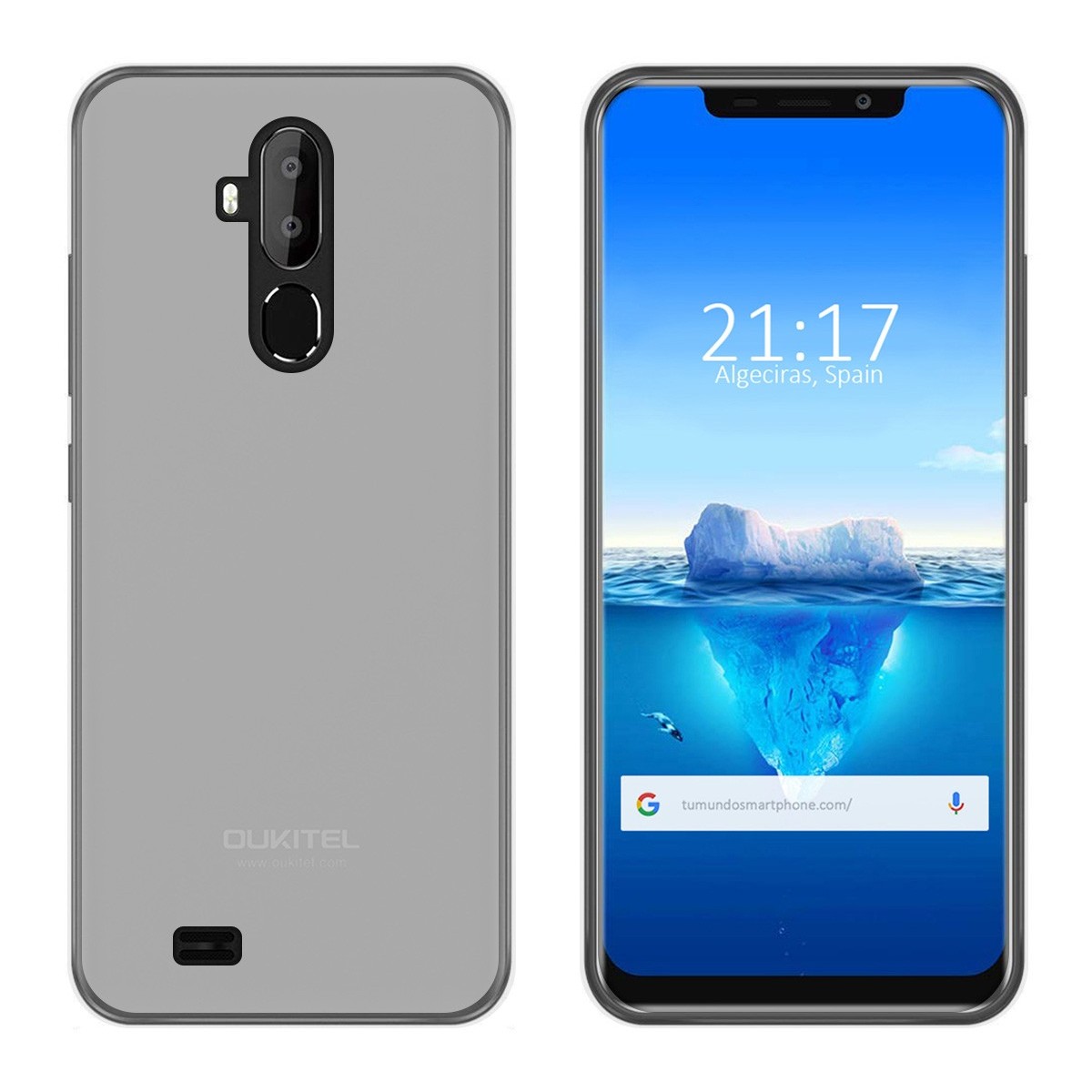 Funda Gel Tpu para Oukitel C12 / C12 Pro Color Transparente