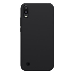 Funda Silicona Líquida Ultra Suave para Samsung Galaxy M10 color Negra 2
