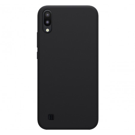 Funda Silicona Líquida Ultra Suave para Samsung Galaxy M10 color Negra