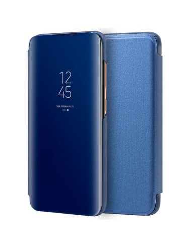 Funda Flip Cover Clear View para Samsung Galaxy A50 / A50s / A30s color Azul