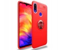 Funda Magnetica Soporte con Anillo Giratorio 360 para Xiaomi Redmi 7 Roja