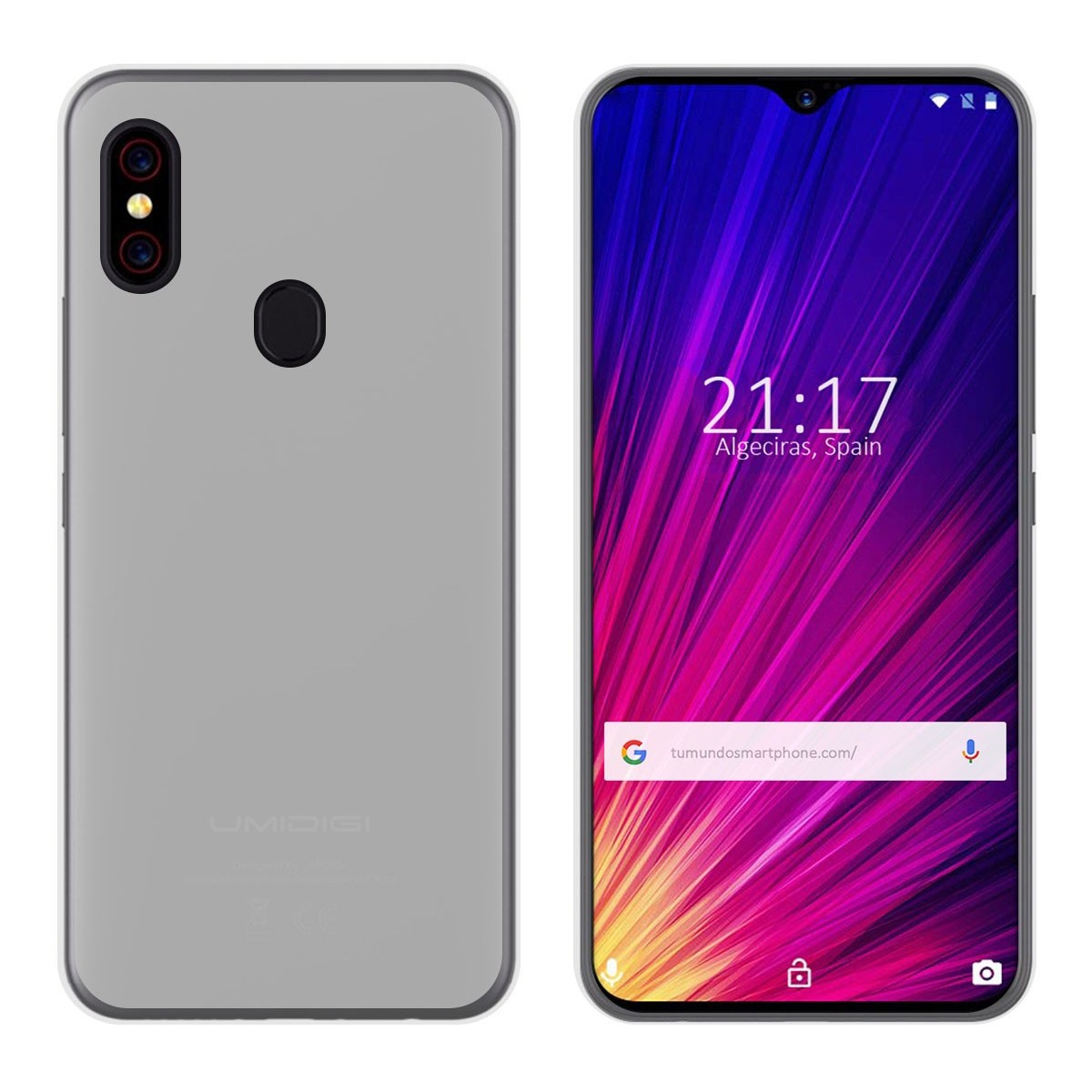 Funda Gel Tpu para Umidigi F1 Color Transparente