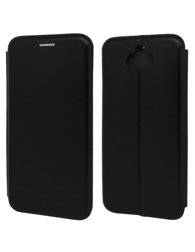 Funda Libro Soporte Magnética Elegance Negra para Samsung Galaxy A10