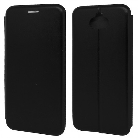 Funda Libro Soporte Magnética Elegance Negra para Samsung Galaxy A10