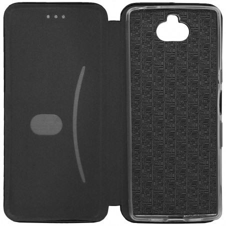 Funda Libro Soporte Magnética Elegance Negra para Samsung Galaxy A10