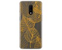 Funda Gel Transparente para Oneplus 7 diseño Hojas Dibujos