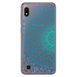 Funda Gel Transparente para Samsung Galaxy A10 diseño Mandala Dibujos