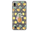 Funda Gel Transparente para Samsung Galaxy A10 diseño Piña Dibujos