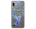 Funda Gel Transparente para Samsung Galaxy A10 diseño Plumas Dibujos