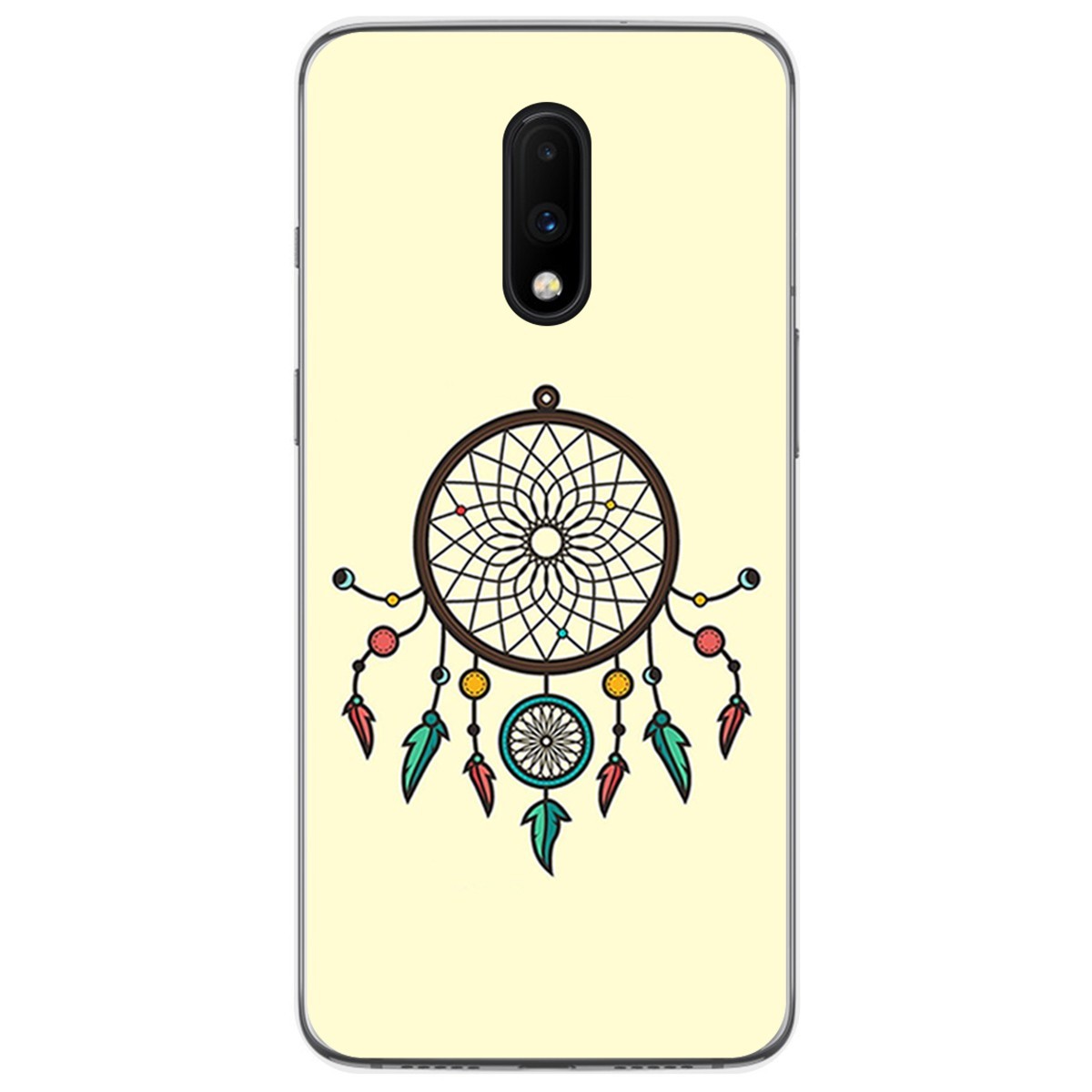 Funda Gel Tpu para Oneplus 7 diseño Atrapasueños Dibujos