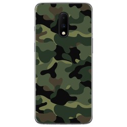 Funda Gel Tpu para Oneplus 7 diseño Camuflaje Dibujos
