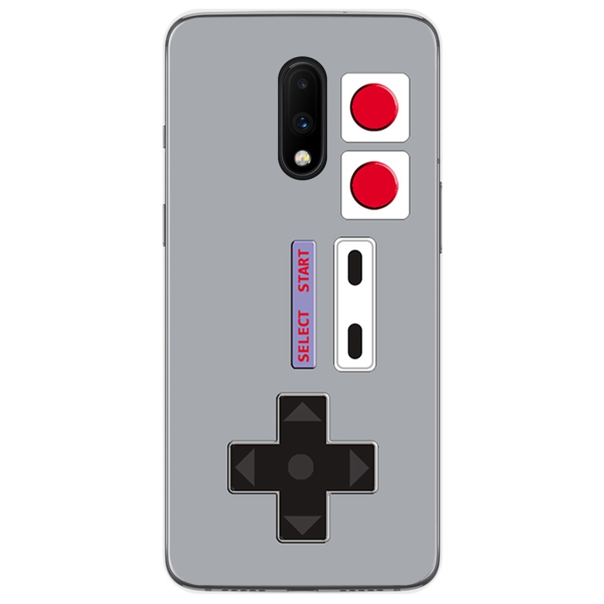Funda Gel Tpu para Oneplus 7 diseño Consola Dibujos