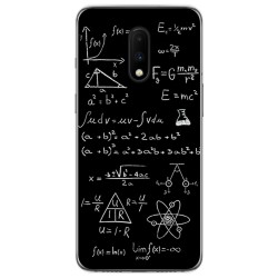Funda Gel Tpu para Oneplus 7 diseño Formulas Dibujos