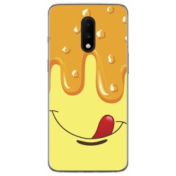 Funda Gel Tpu para Oneplus 7 diseño Helado Vainilla Dibujos