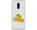 Funda Gel Tpu para Oneplus 7 diseño Leones Dibujos