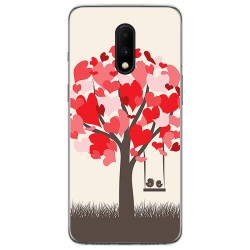 Funda Gel Tpu para Oneplus 7 diseño Pajaritos Dibujos