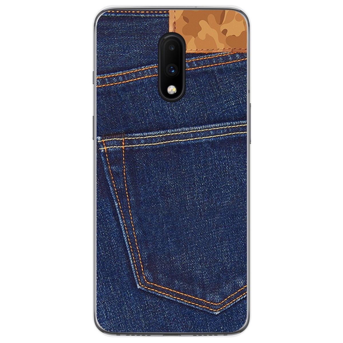 Funda Gel Tpu para Oneplus 7 diseño Vaquero Dibujos