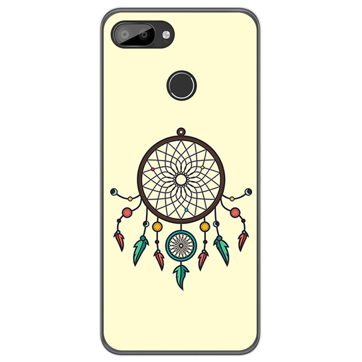 Funda Gel Tpu para Oukitel C11 / C11 Pro diseño Atrapasueños Dibujos