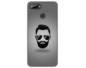 Funda Gel Tpu para Oukitel C11 / C11 Pro diseño Barba Dibujos
