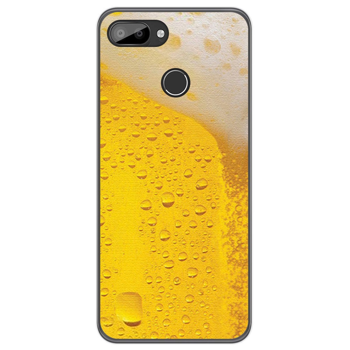 Funda Gel Tpu para Oukitel C11 / C11 Pro diseño Cerveza Dibujos