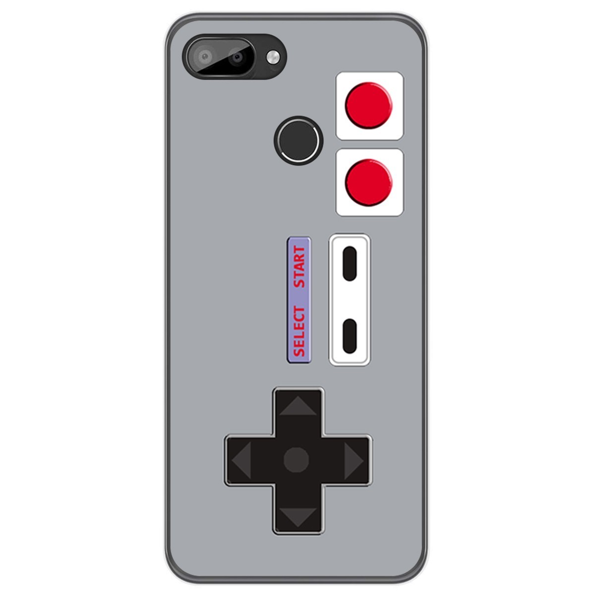Funda Gel Tpu para Oukitel C11 / C11 Pro diseño Consola Dibujos