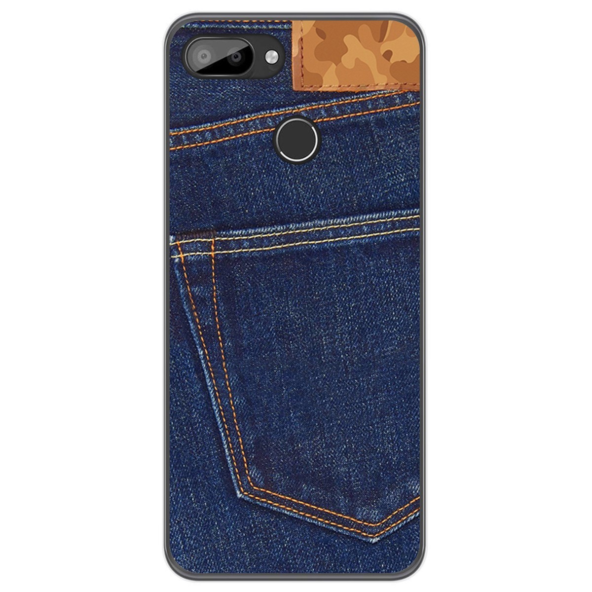 Funda Gel Tpu para Oukitel C11 / C11 Pro diseño Vaquero Dibujos