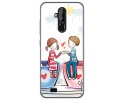 Funda Gel Tpu para Oukitel C12 / C12 Pro diseño Café Dibujos