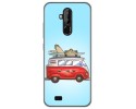 Funda Gel Tpu para Oukitel C12 / C12 Pro diseño Furgoneta Dibujos