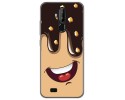 Funda Gel Tpu para Oukitel C12 / C12 Pro diseño Helado Chocolate Dibujos