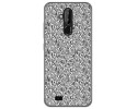Funda Gel Tpu para Oukitel C12 / C12 Pro diseño Letras Dibujos