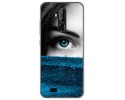 Funda Gel Tpu para Oukitel C12 / C12 Pro diseño Ojo Dibujos