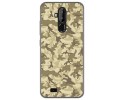 Funda Gel Tpu para Oukitel C12 / C12 Pro diseño Sand Camuflaje Dibujos