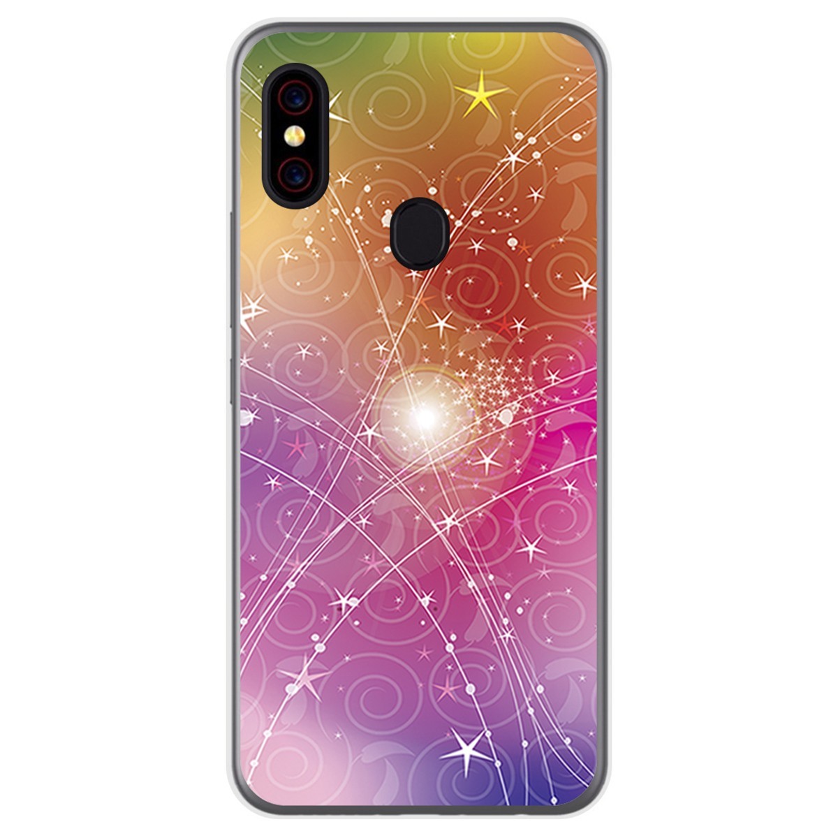 Funda Gel Tpu para UmiDigi F1 diseño Abstracto Dibujos