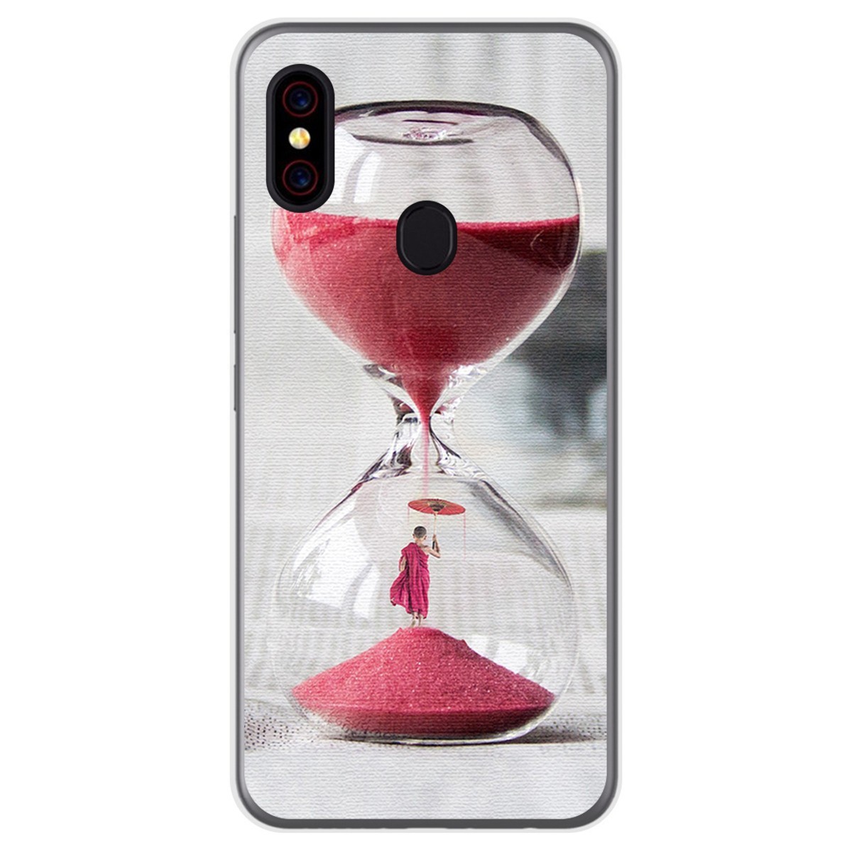 Funda Gel Tpu para UmiDigi F1 diseño Reloj Dibujos