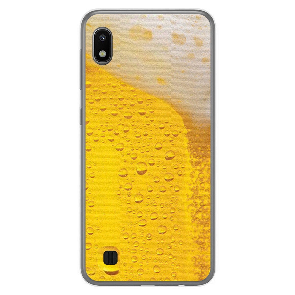 Funda Gel Tpu para Samsung Galaxy A10 diseño Cerveza Dibujos